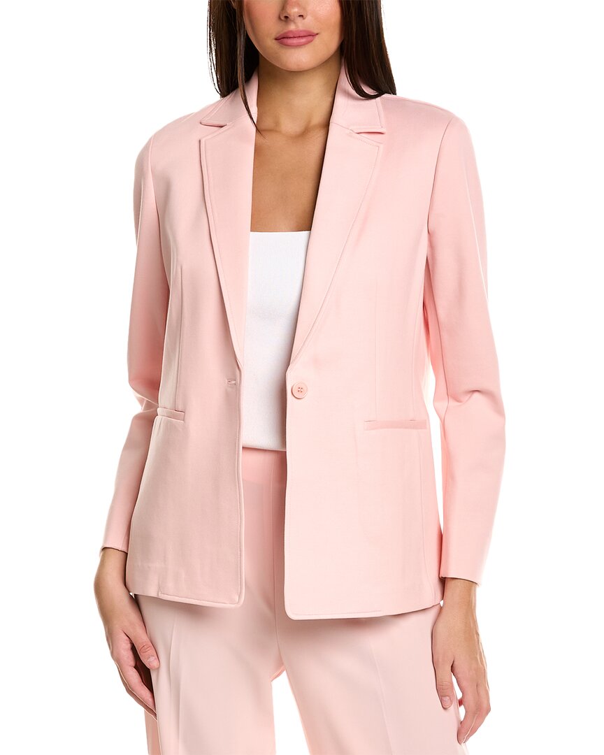 Shop Anne Klein Compression Jacket In Pink