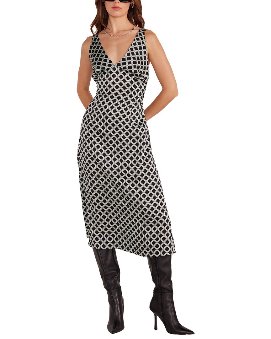 Minkpink Nova Bias Slip Midi Dress