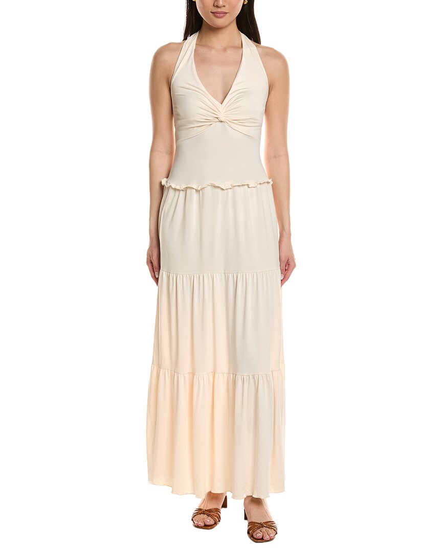 Moonsea Sleeveless Maxi Dress In Neutral