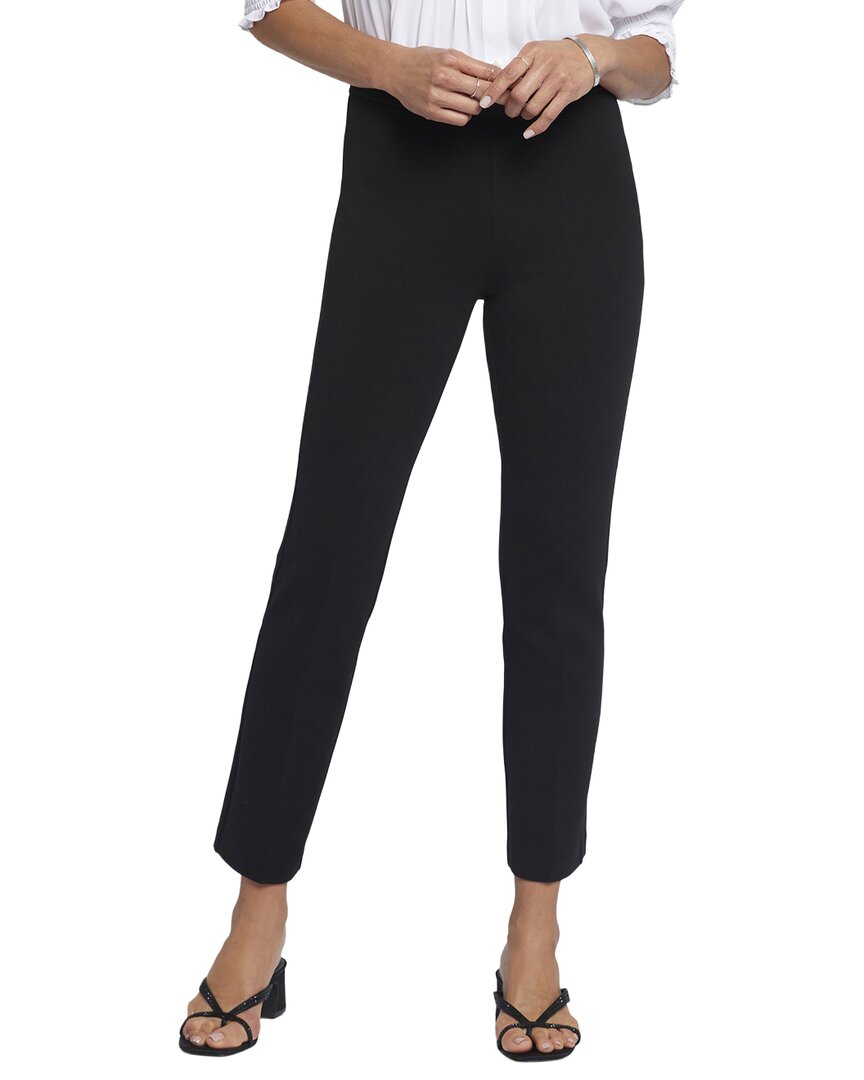 Nydj Pull On Black Ankle Crop Jean