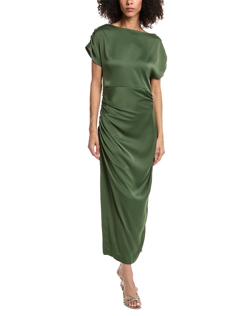 Lela Rose Heather Maxi Dress In Green