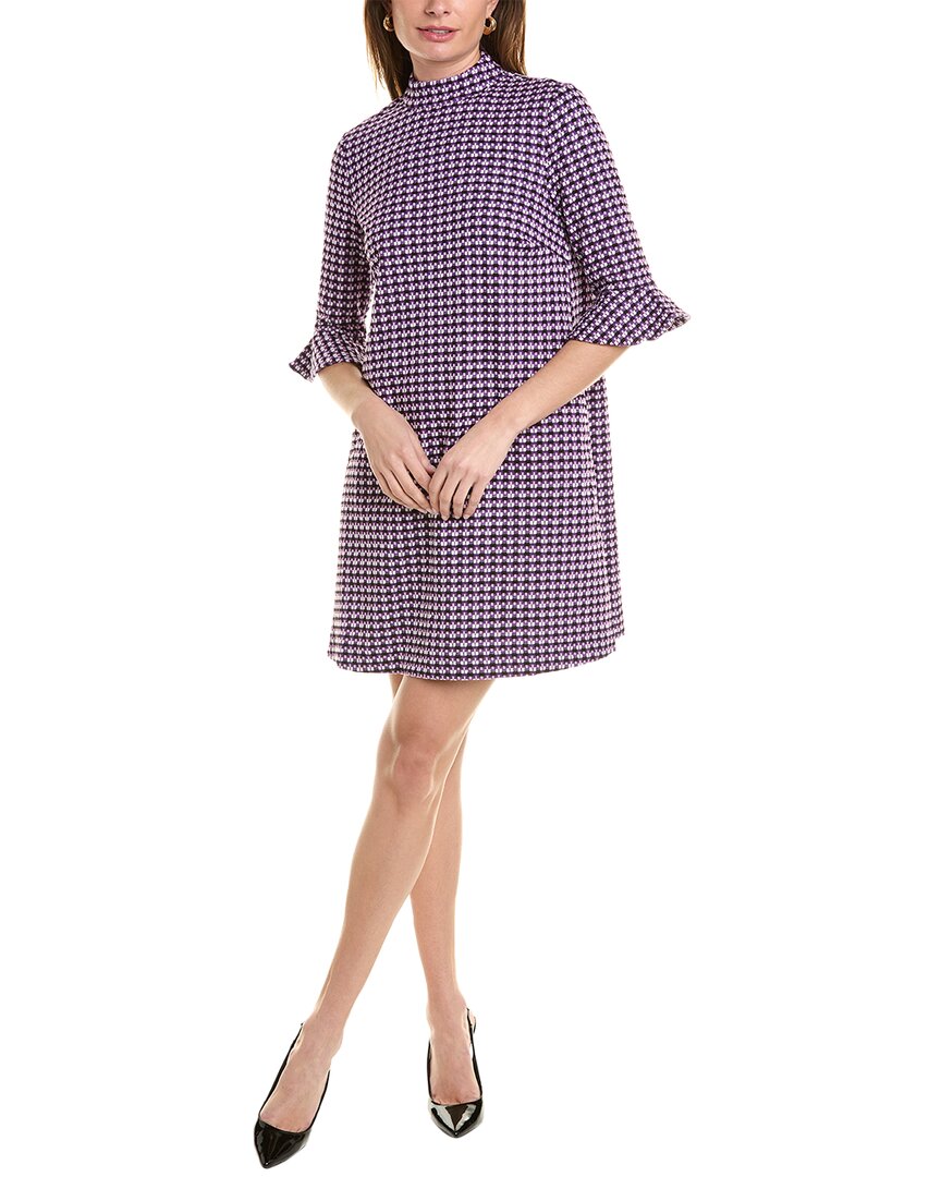 Shop Leota Connie Midi Dress In Purple