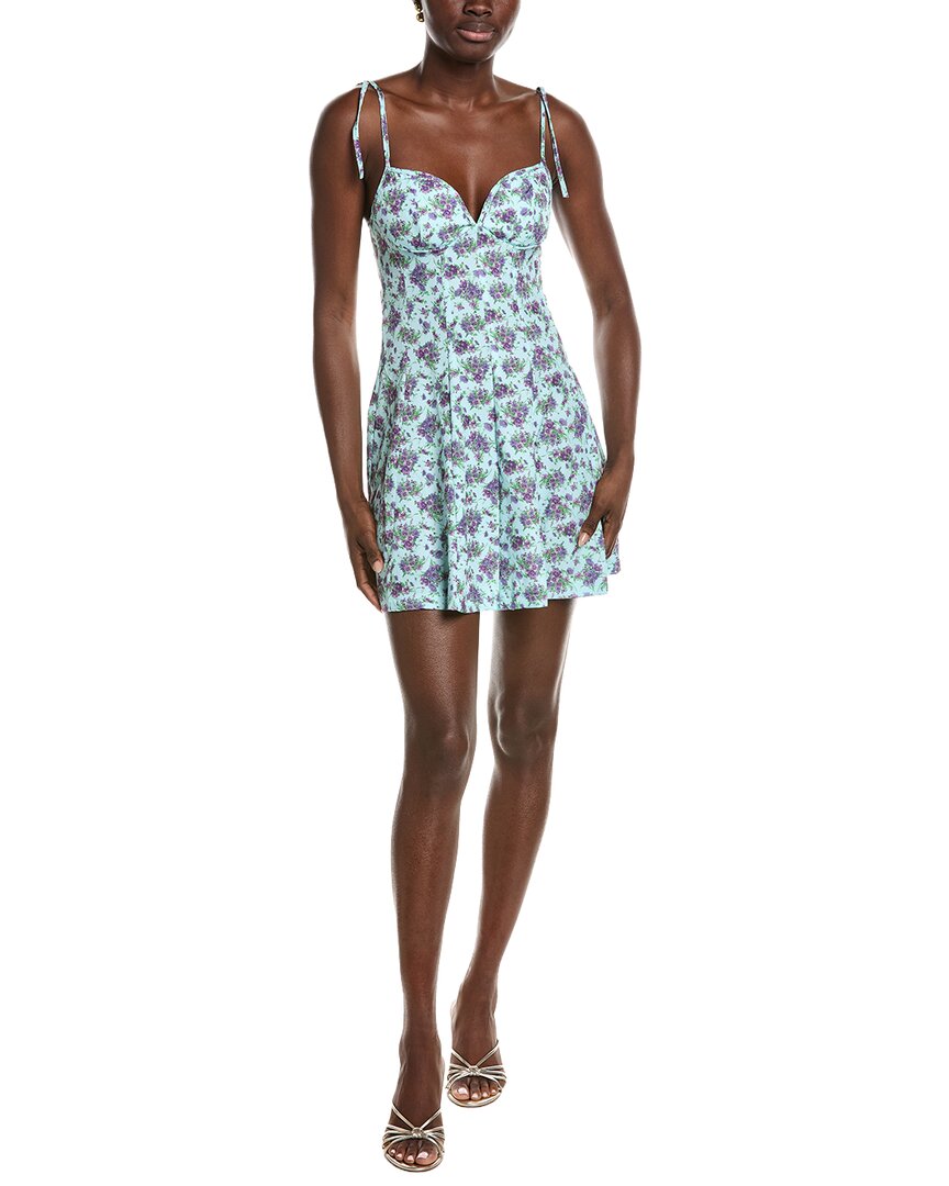 Moonsea Mini Dress In Blue