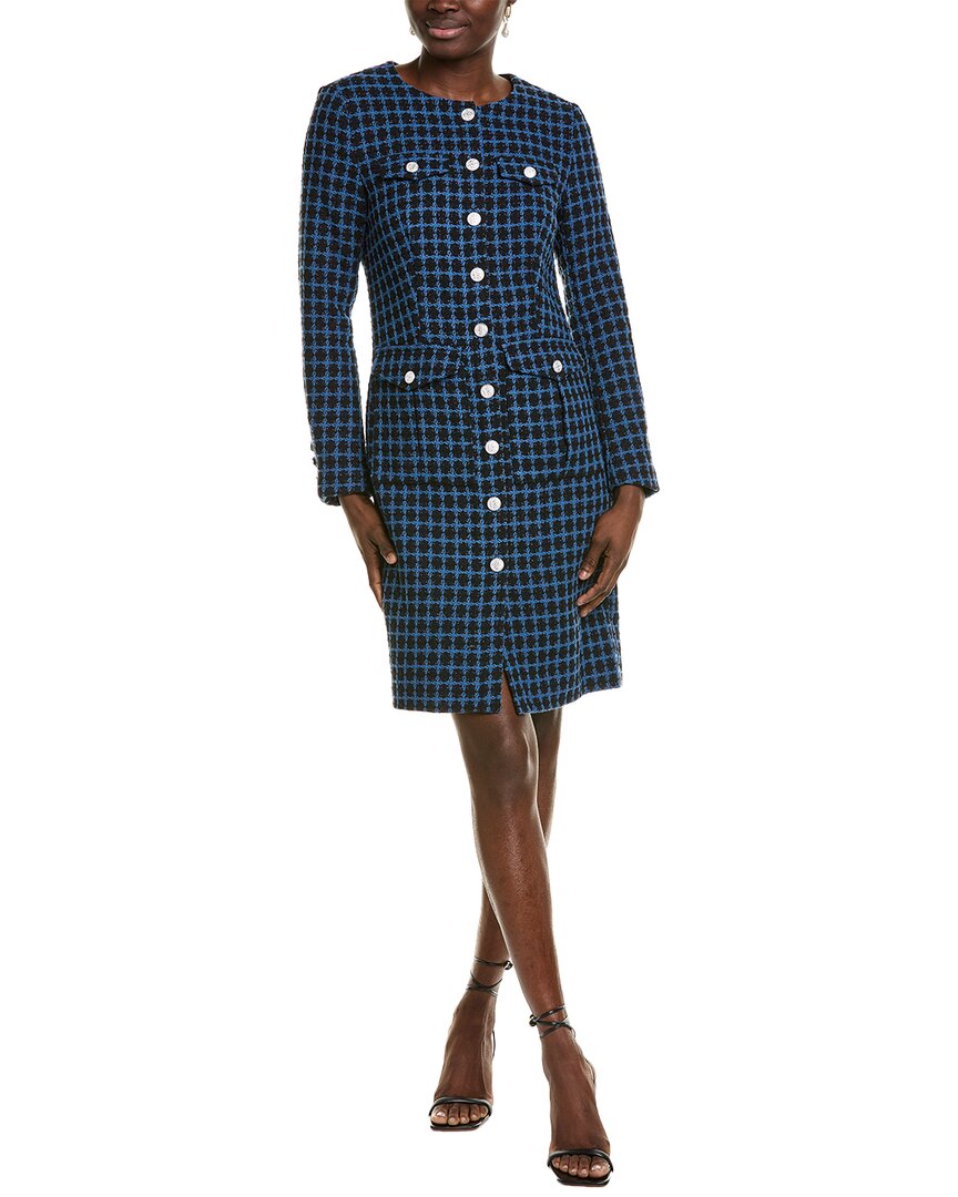 Nanette Lepore Midi Dress In Blue