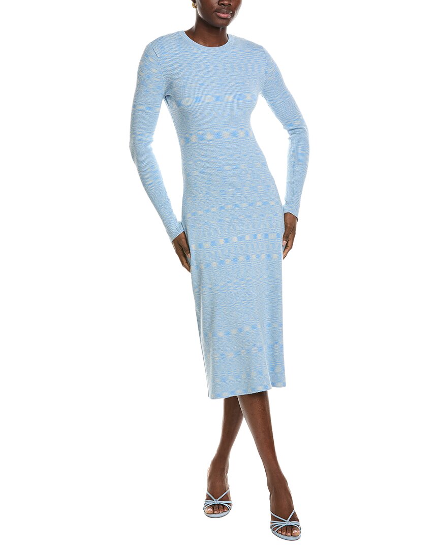 Amur Myella Knit Dress In Blue