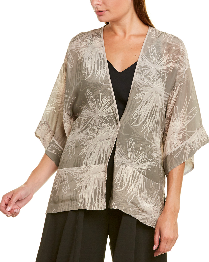 Image of Halston Silk Top