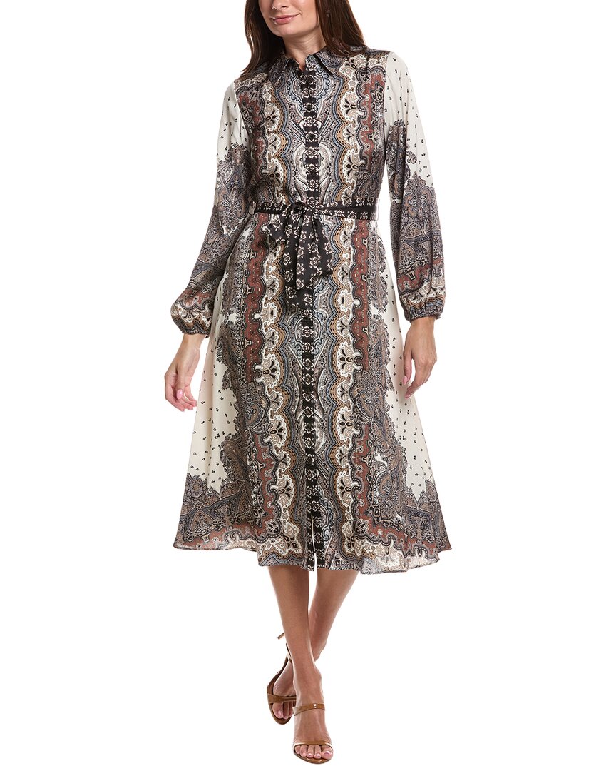 Julia Jordan Midi Dress In Brown