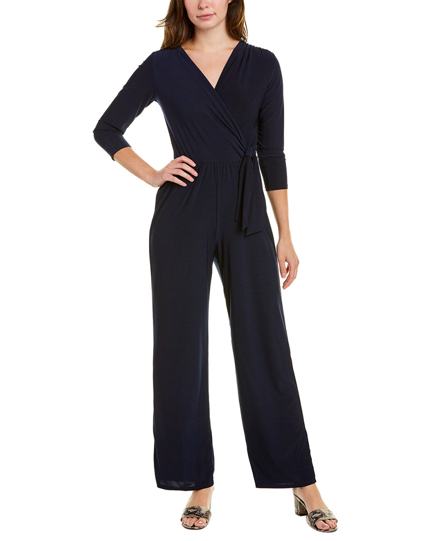 Image of Tiana B Wrap Crop Jumpsuit