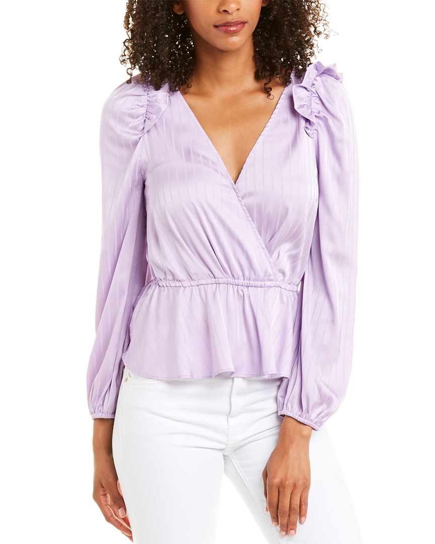 Image of WAYF Surplice Blouse