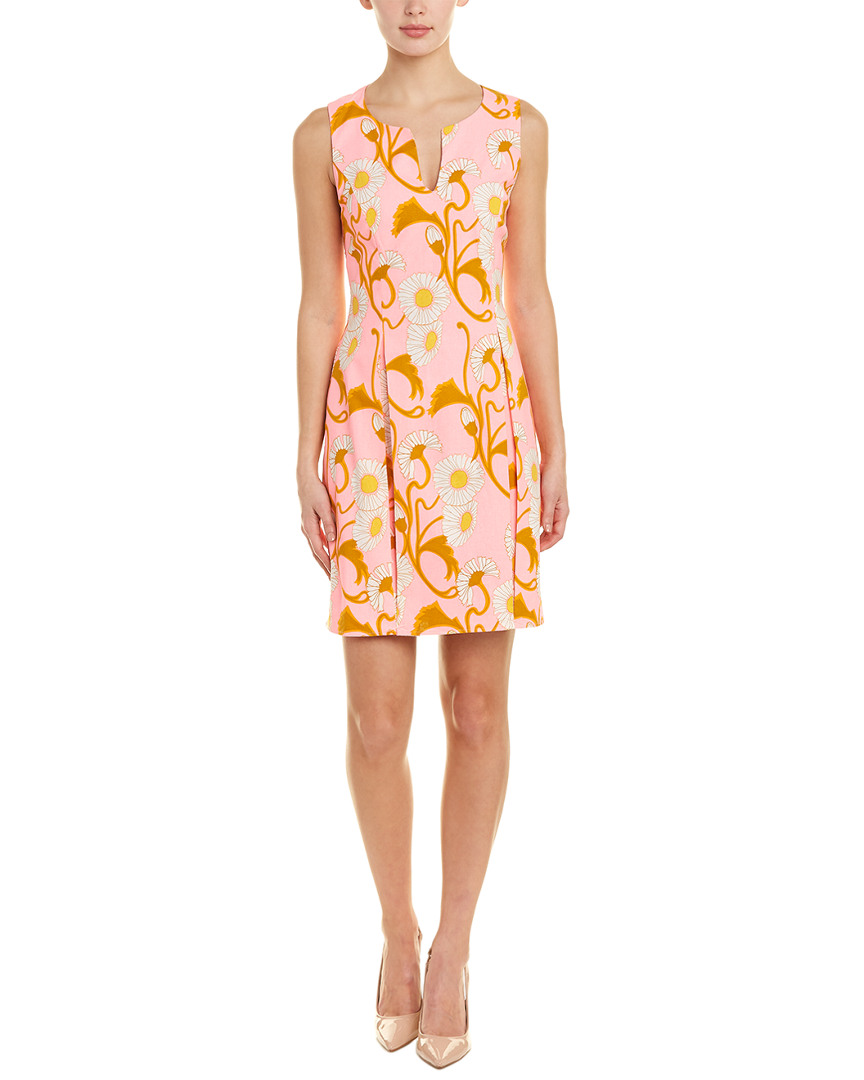 Image of Julie Brown Linen-Blend A-Line Dress