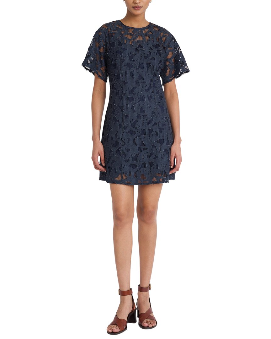 Luxely Mini Dress In Blue