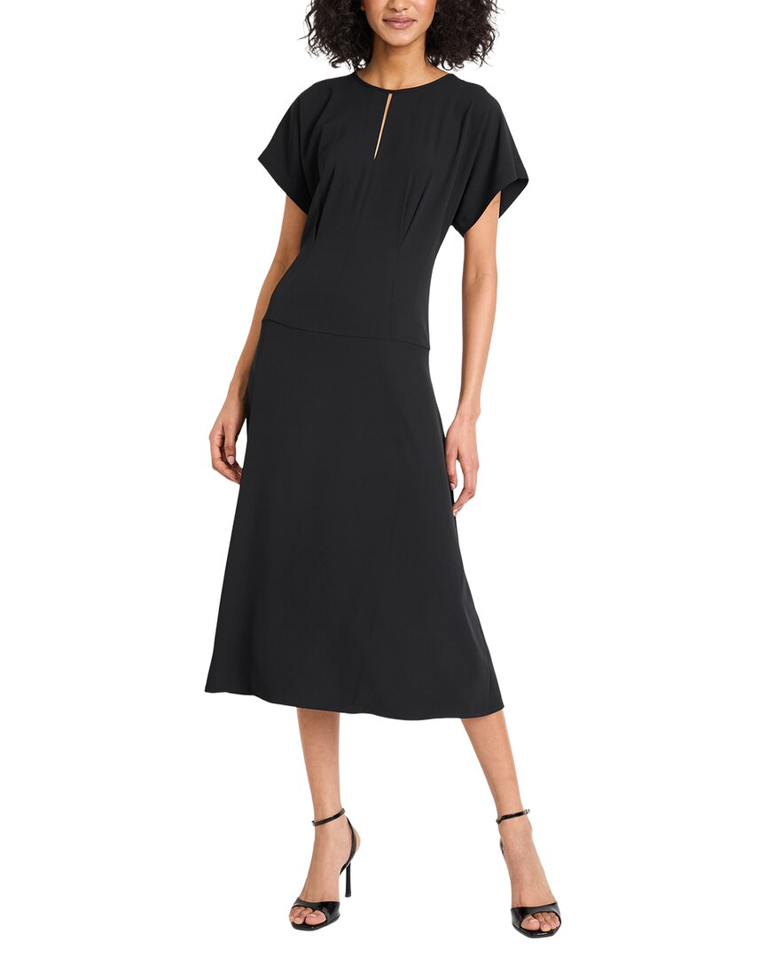 Luxely Midi Dress In Black