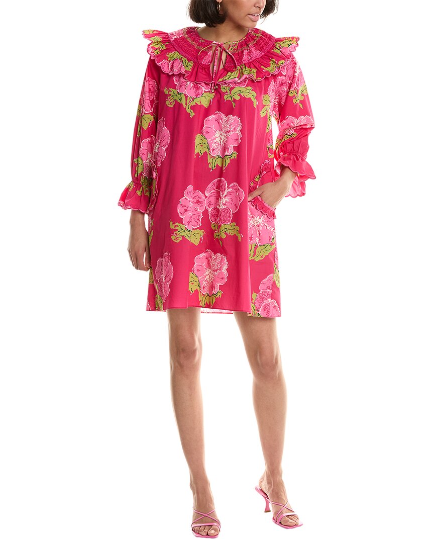 Shop Flora Bea Nyc Cheri Dress In Pink