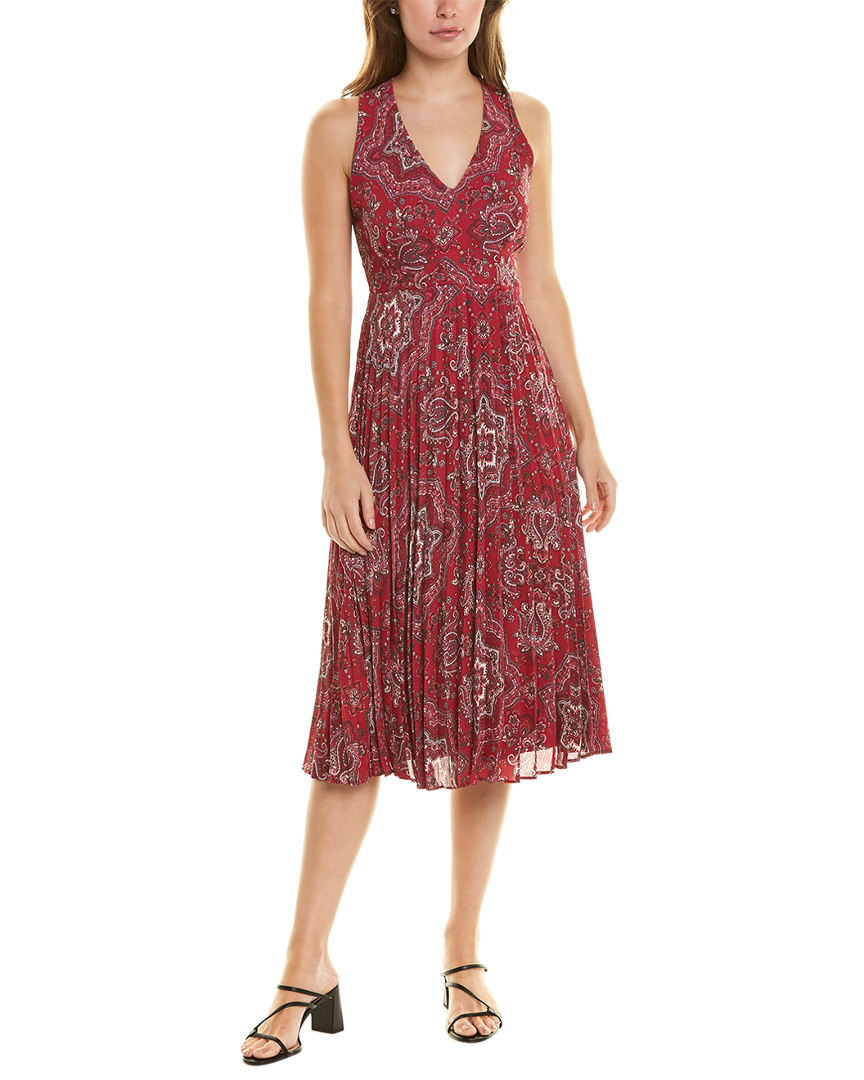Image of Taylor Pleated Midi Dress
