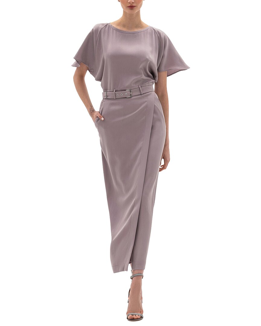 Bgl Midi Dress In Lilac