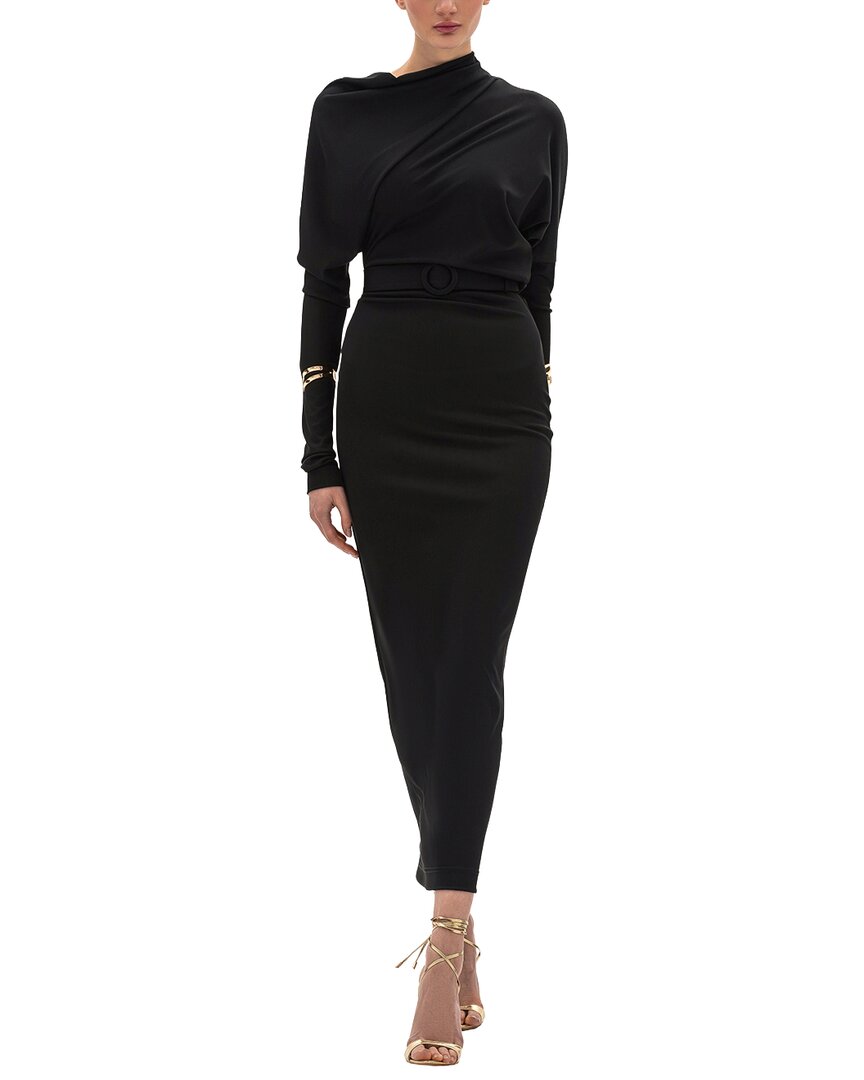 Bgl Midi Dress In Black