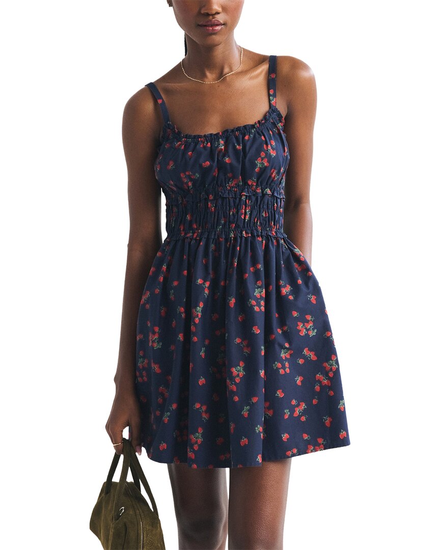 Oloey Mini Dress In Blue