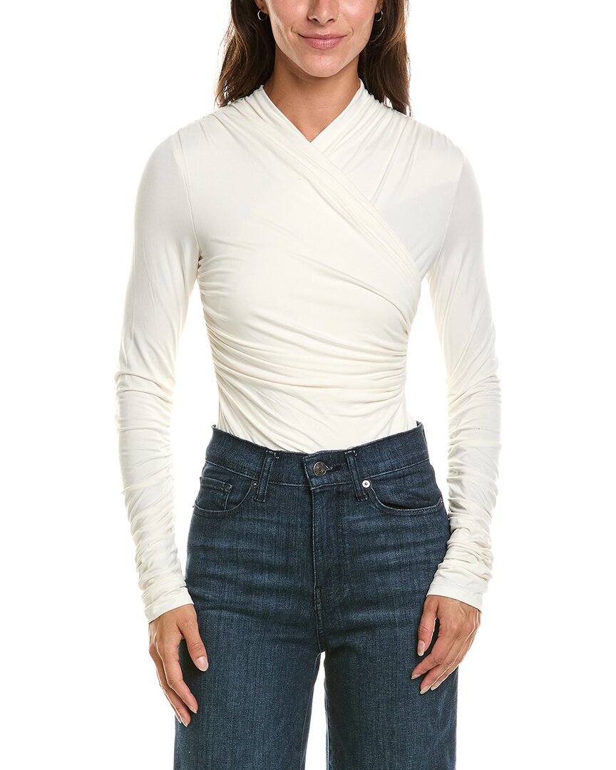 Bardot Kourtney Knit Bodysuit In White
