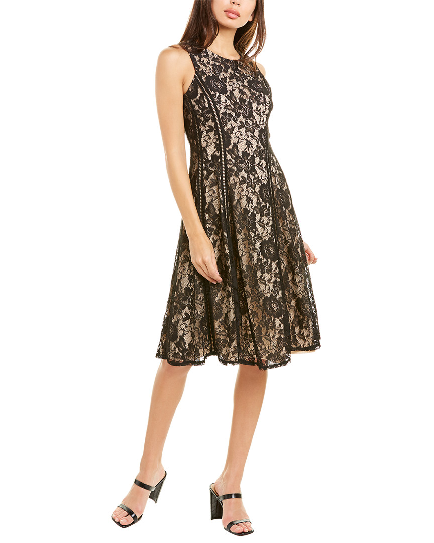Image of Gabby Skye Rose Lace A-Line Dress