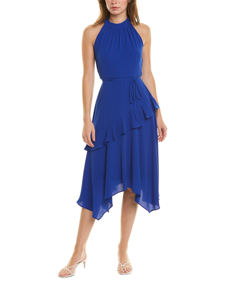 Image of Gabby Skye Crepe Midi Dress