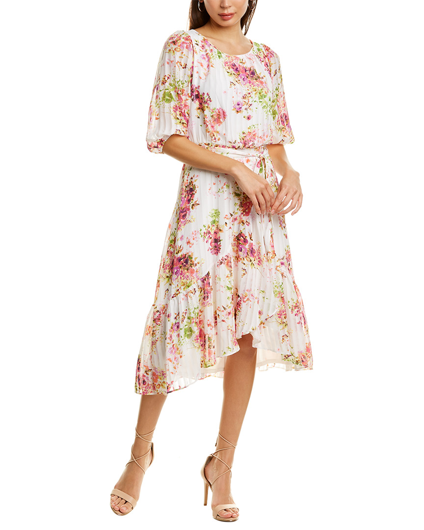 Image of Maison Tara /-Sleeve Midi Dress