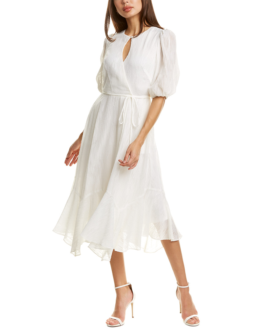 Image of Maison Tara Textured Midi Dress