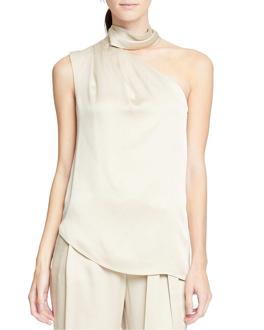 Image of Halston Scarf Neck Top