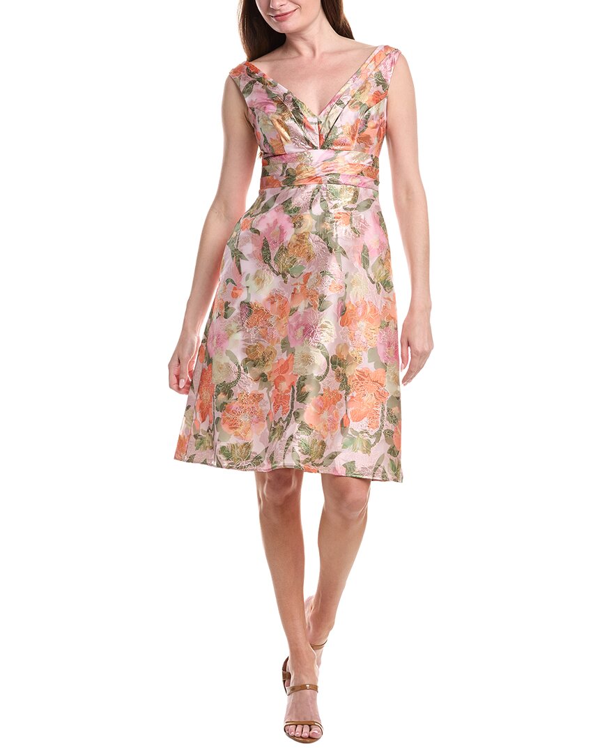 Adrianna Papell Floral Jacquard Midi Dress Women's | eBay Adrianna Papell Floral Jacquard Midi Dress Women's | eBay