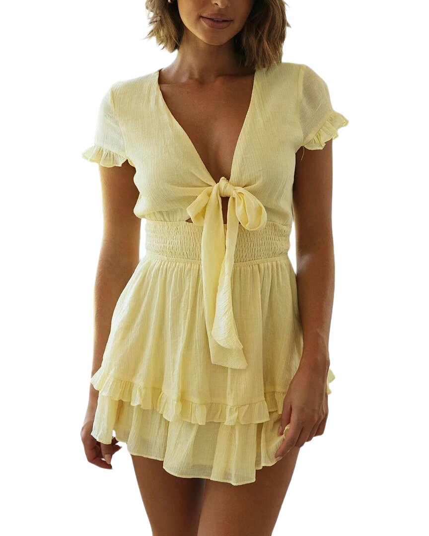 Deli S Delli.s Mini Dress In Yellow