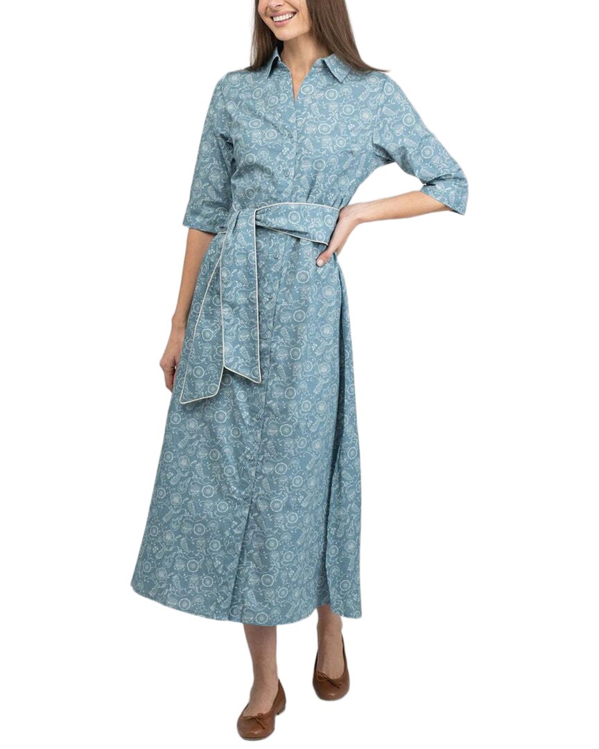 Beau & Ro Eloise Dress In Blue