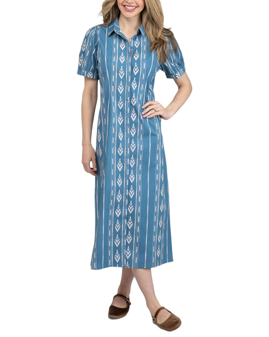 Beau & Ro Kris Dress In Blue