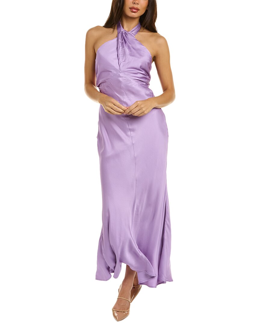 Shop Opt O.p.t. Willie Maxi Dress In Purple
