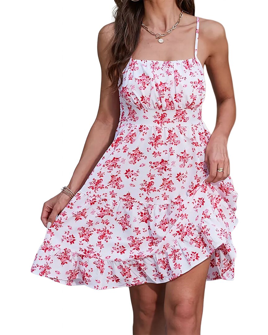 Gvibi Mini Dress In Red