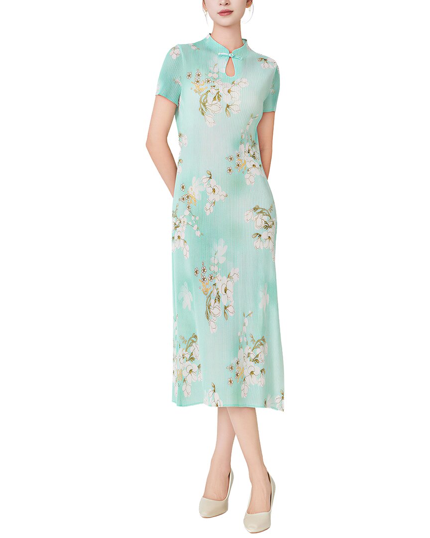 Linda Charm Midi Dress In Green