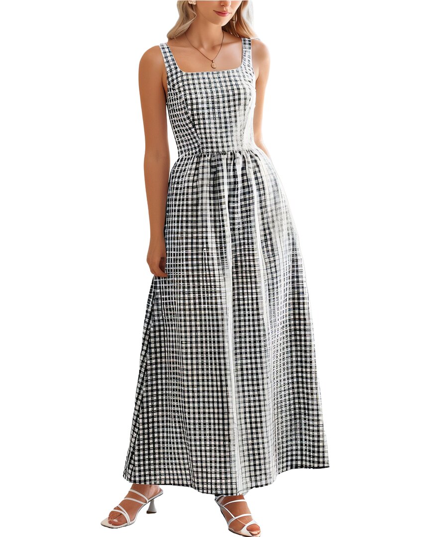 Teodora Maxi Dress In Gray