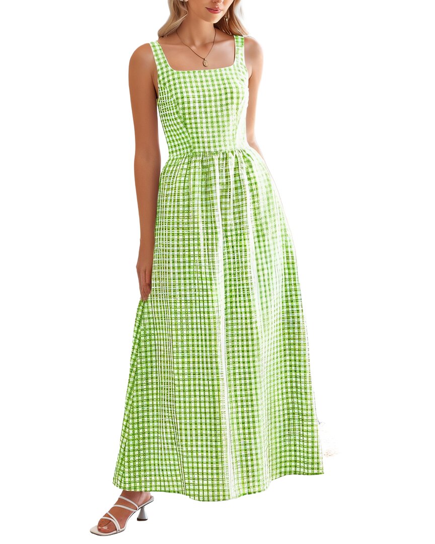 Teodora Maxi Dress In Green