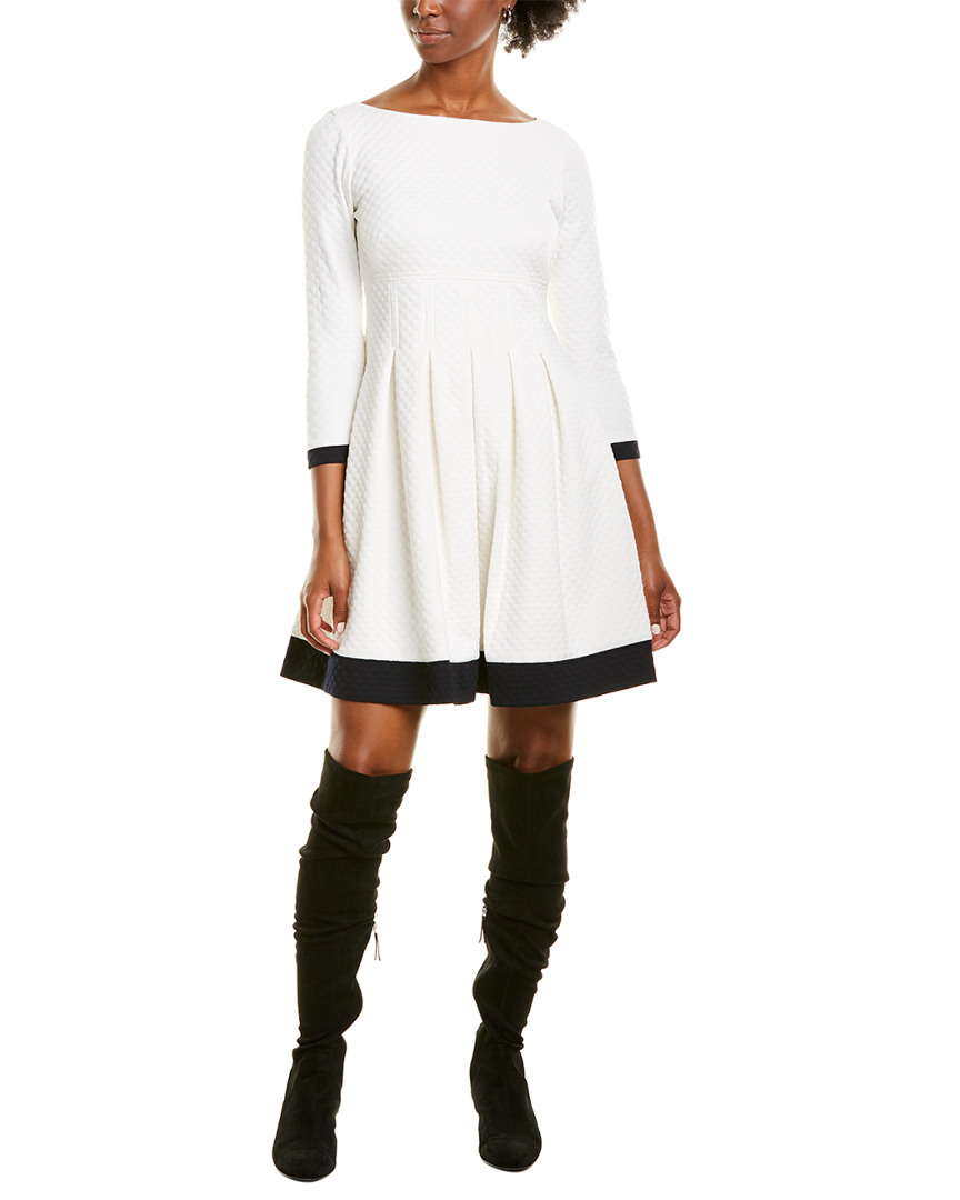 Image of Eliza J Jacquard A-Line Dress