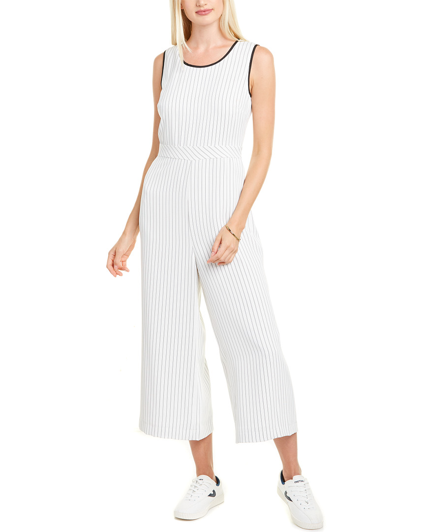 Image of KARL LAGERFELD Striped Jumpsuit