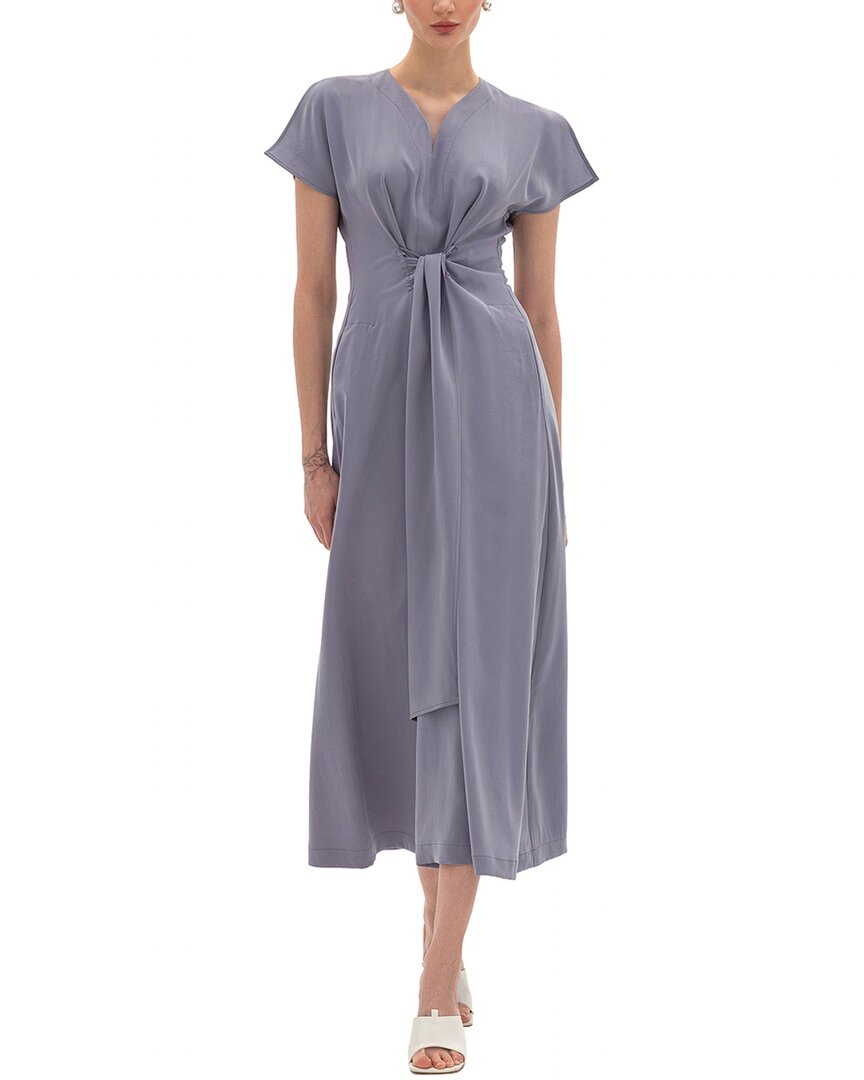 Bgl Midi Dress In Purple