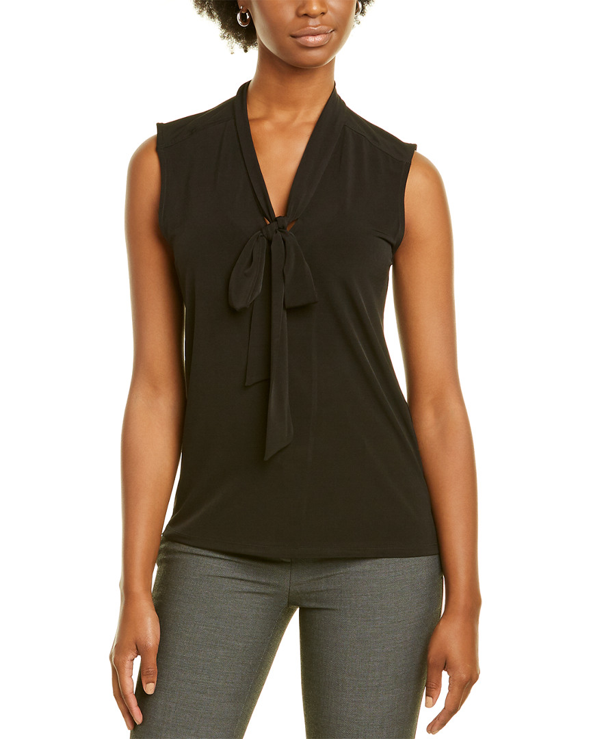 Image of KARL LAGERFELD Tie-Front Top