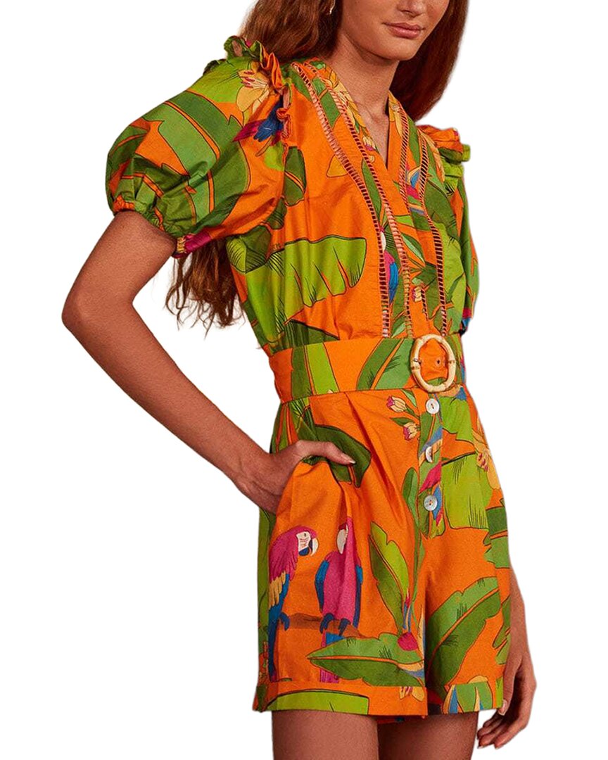 Farm Rio Romper In Multi