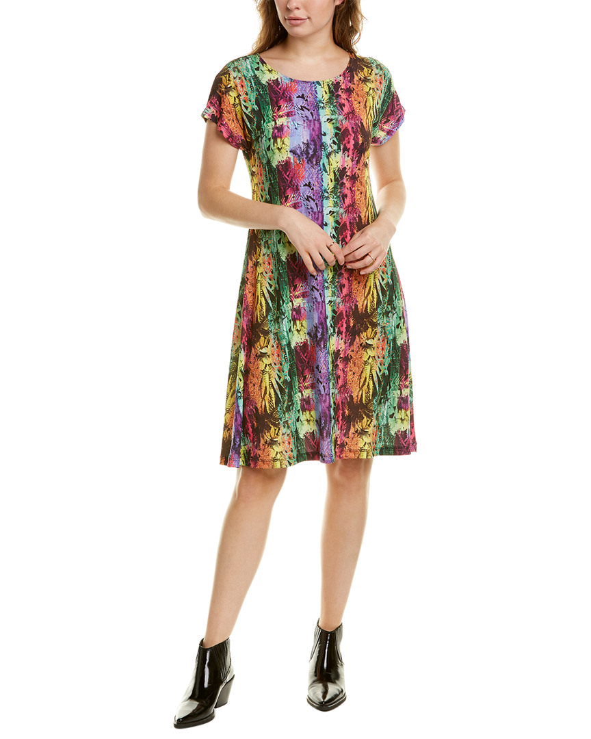 Image of TMRW STUDIO Printed A-Line Dress