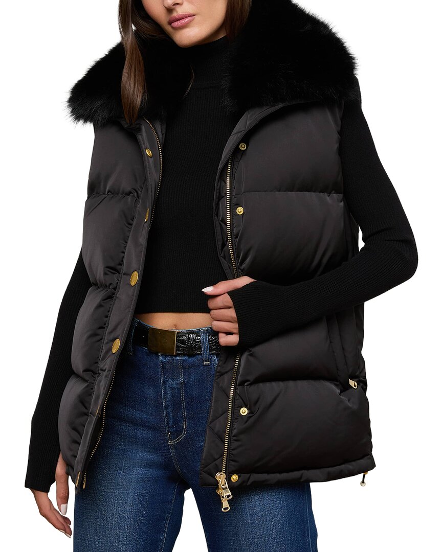 L'agence Nalo Coat In Blac-black