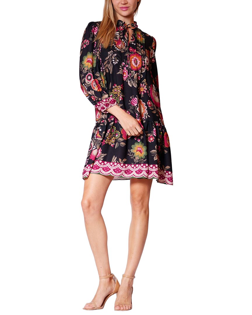 Julia Jordan Chiffon Dress In Black