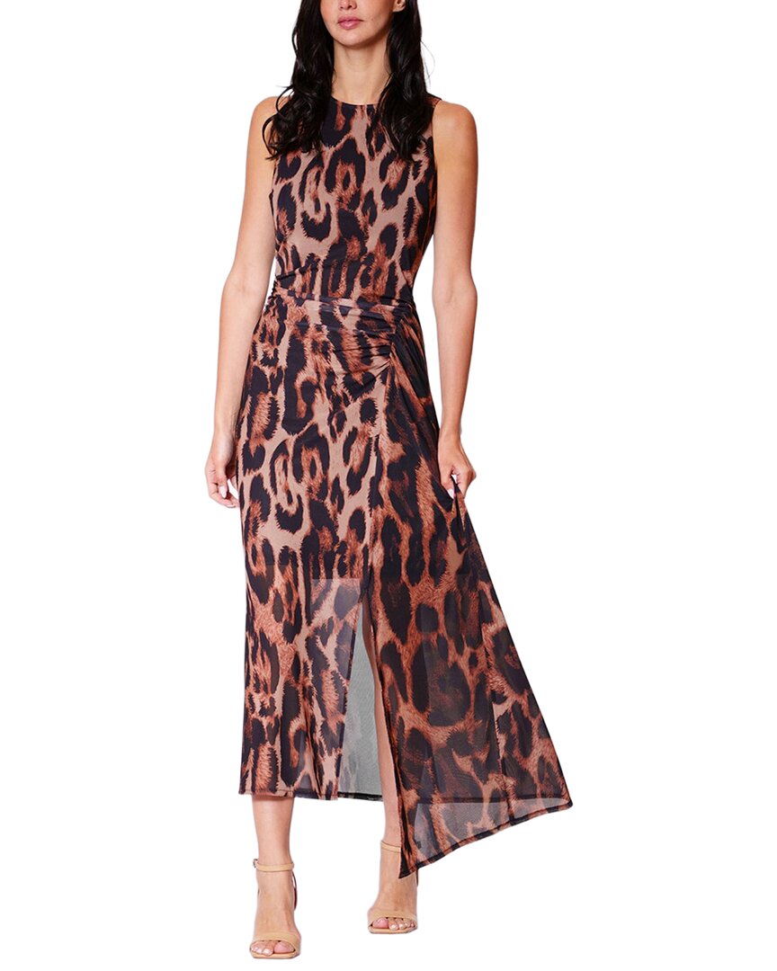 Julia Jordan Mozart Mesh Dress In Black Multi