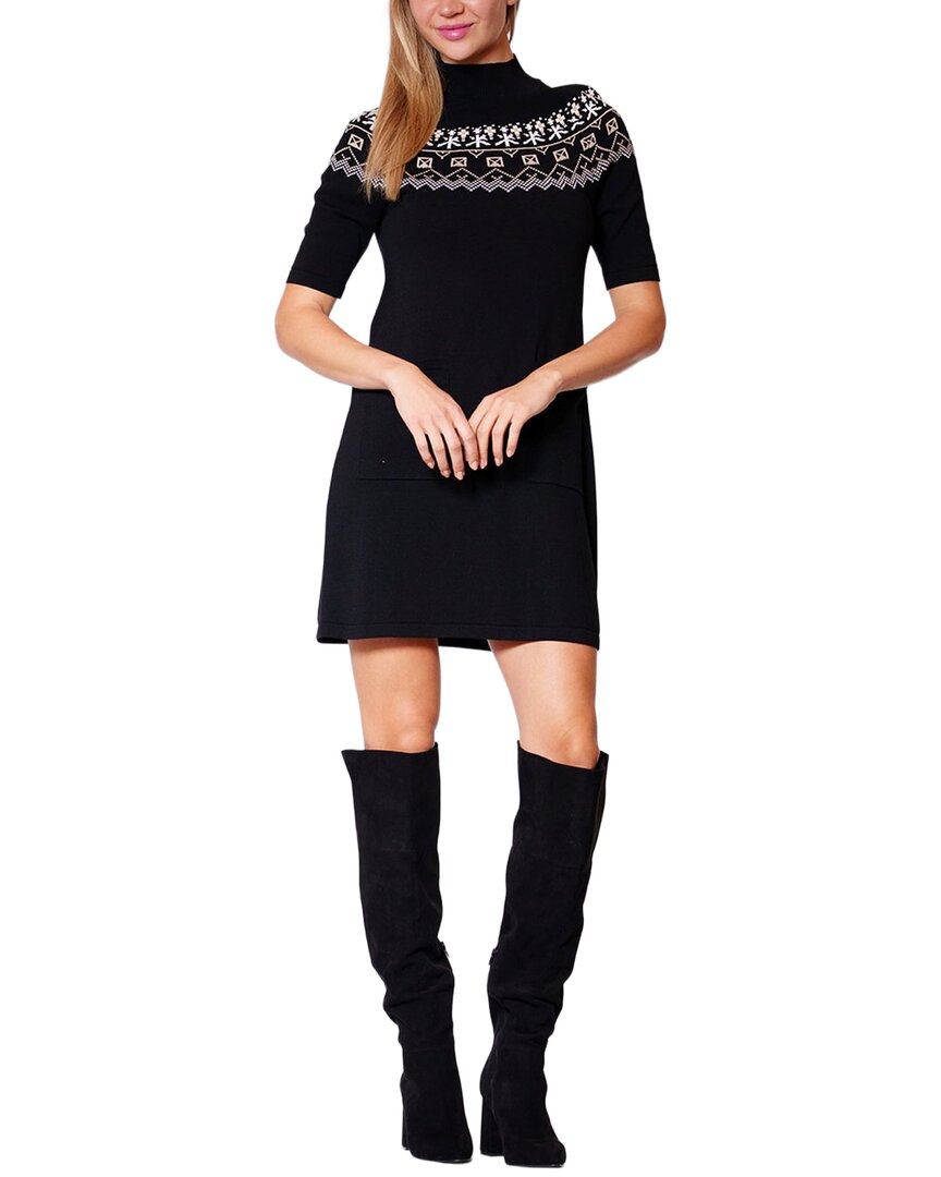 Julia Jordan Knit Dress In Black