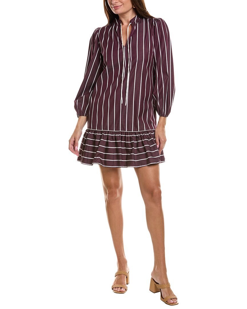 Garrie B Mini Dress In Brown