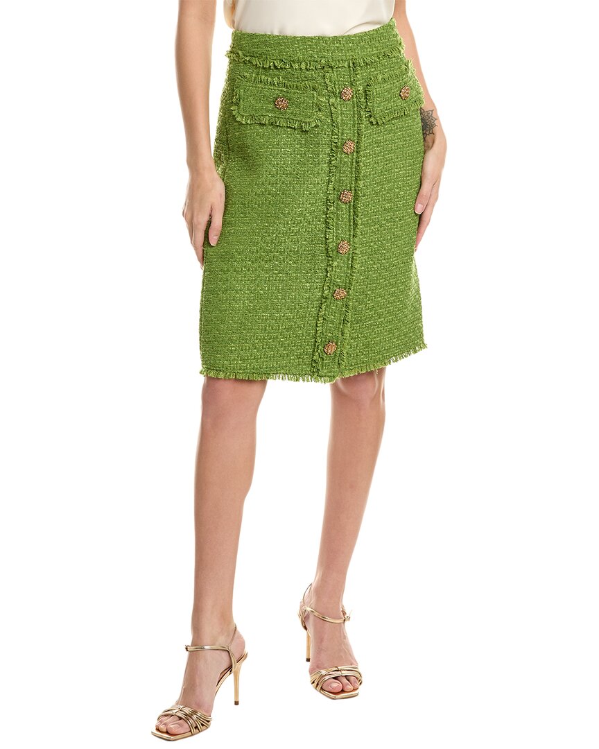 Shop Flora Bea Nyc Shyla Skirt In Green