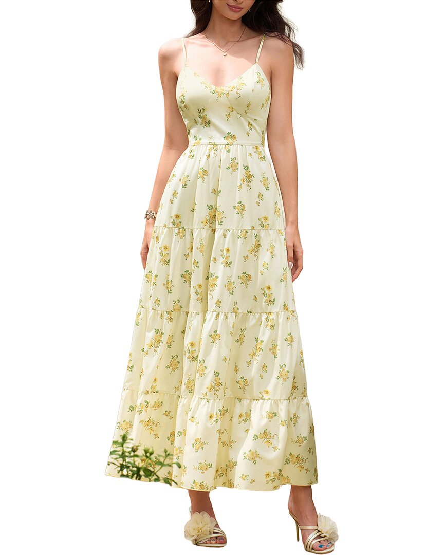 Amanda Royal Maxi Dress