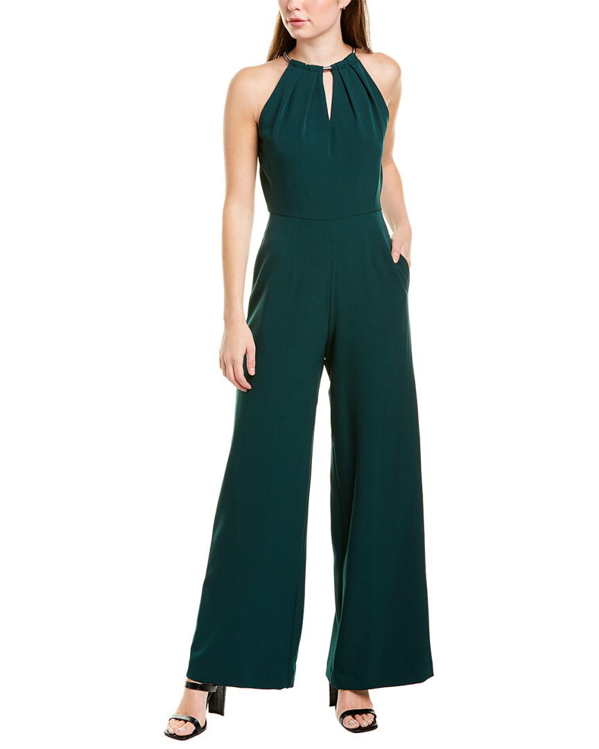 Image of Donna Ricco Keyhole Jumpsuit